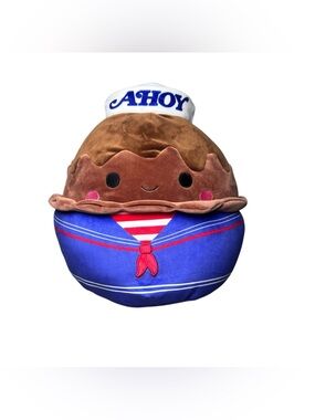 Squishmallows 2024 Stranger Things Netflix Scoops Ahoy “Chocolate Pudding” 10” T